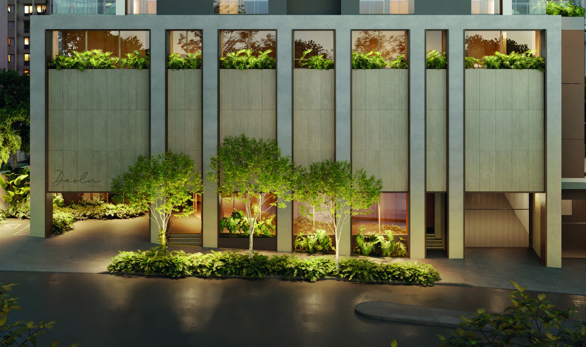 Daslu Residences — perspectiva ilustrada