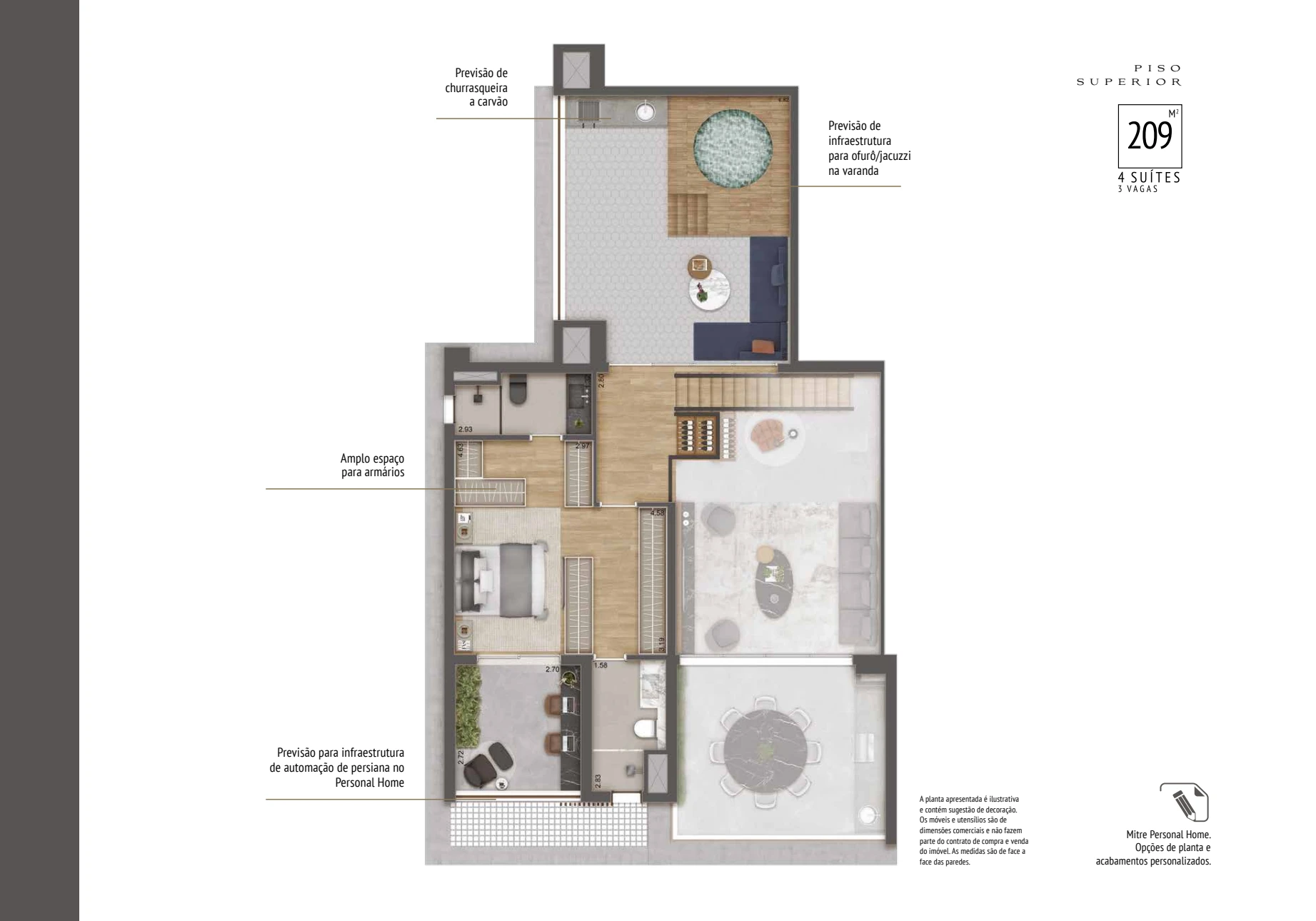 Haus Mitre Jardins — planta de referência 5